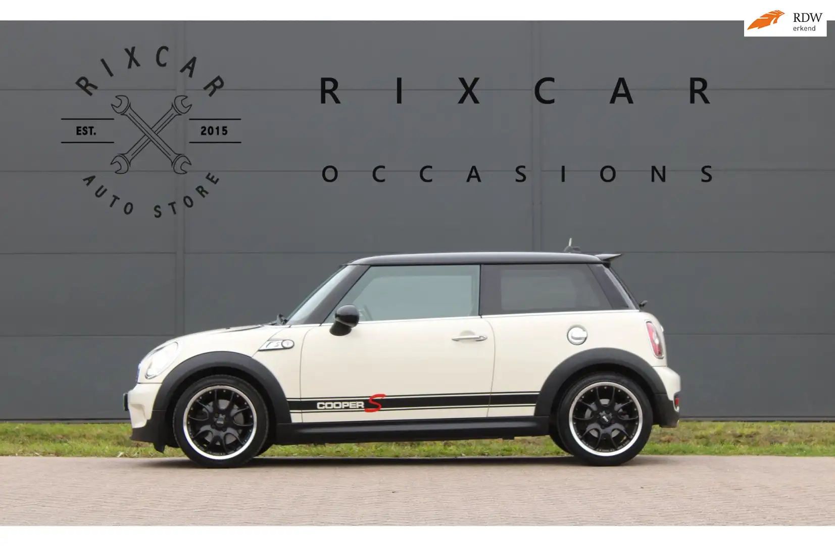 MINI Cooper S Mini 1.6 Xenon Leer Climate Blanco - 1