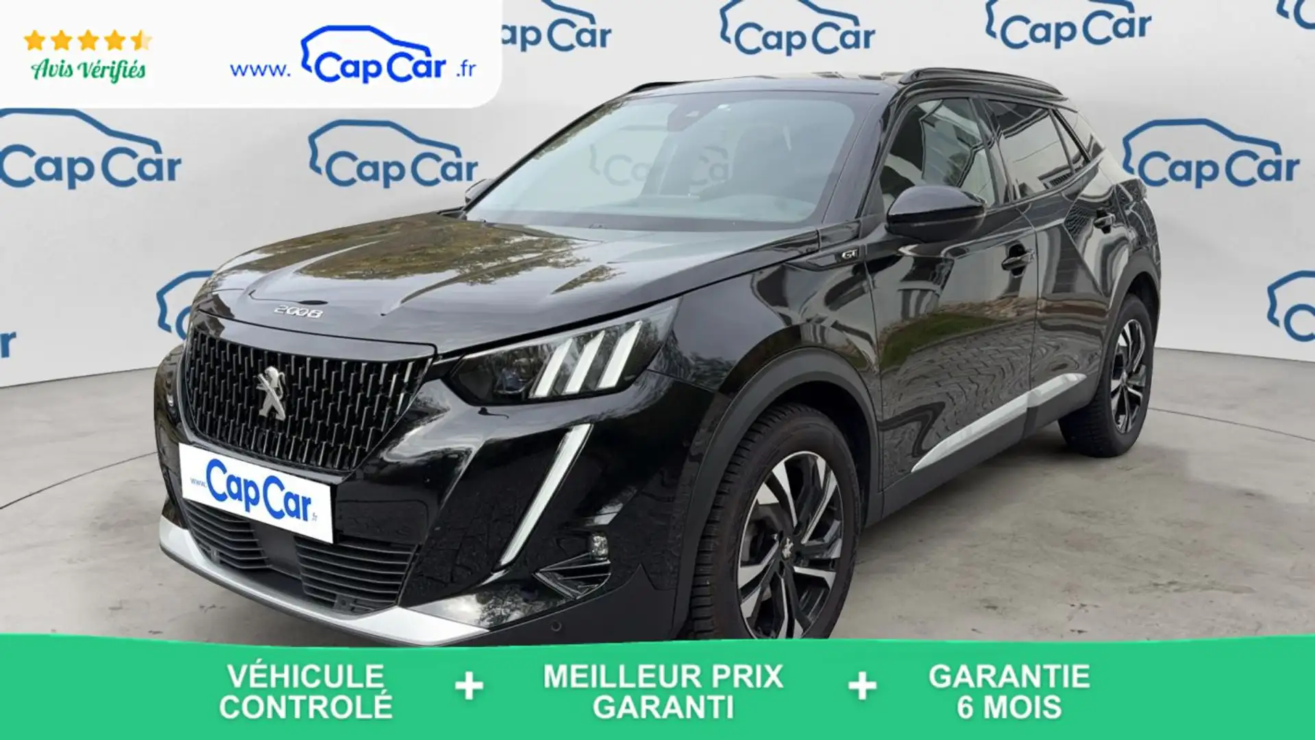 Peugeot 2008 2 1.2 PureTech 130 EAT8 GT Noir - 1