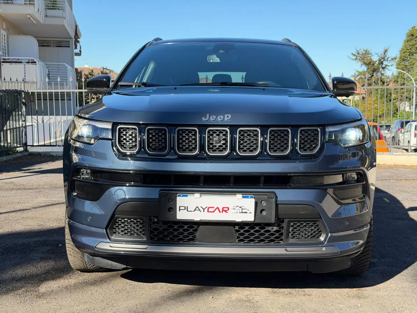 Jeep Compass 1.3 TURBO 240 CV PHEV AT6 4XE S MY22+CAM360+PELLE Blue - 2