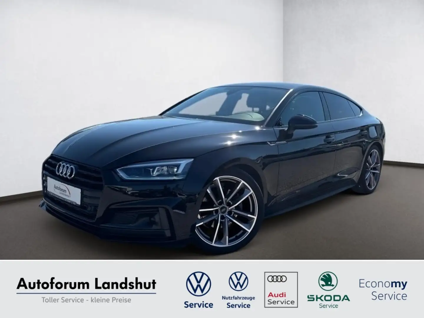 Audi A5 Sportback 40 TFSI  S-LINE SELECTION LED/NAVI+ Negro - 1