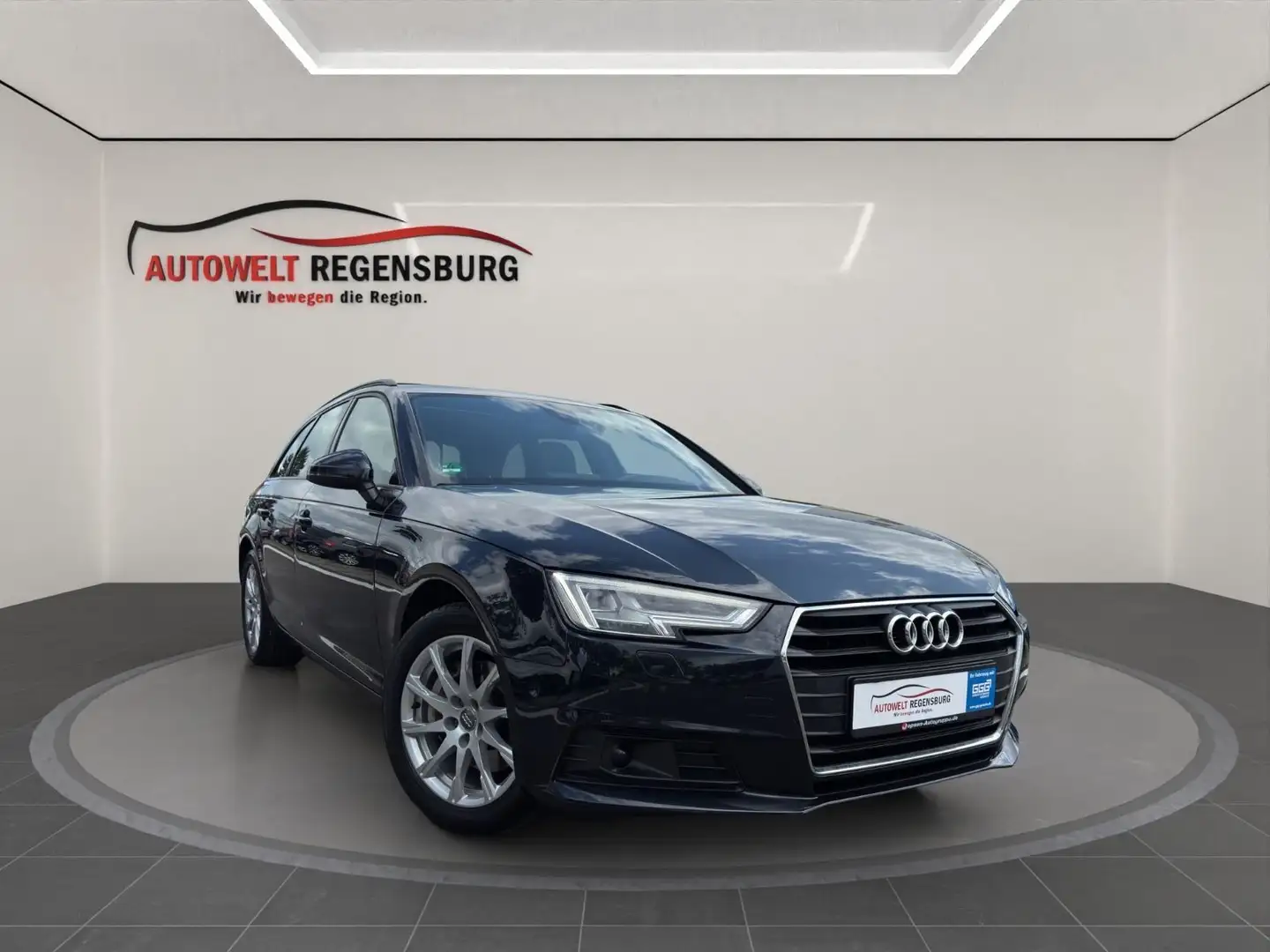 Audi A4 2.0TDI LED VIRTUAL LEDER HAEDUP PANO ACC NAVI Bleu - 1