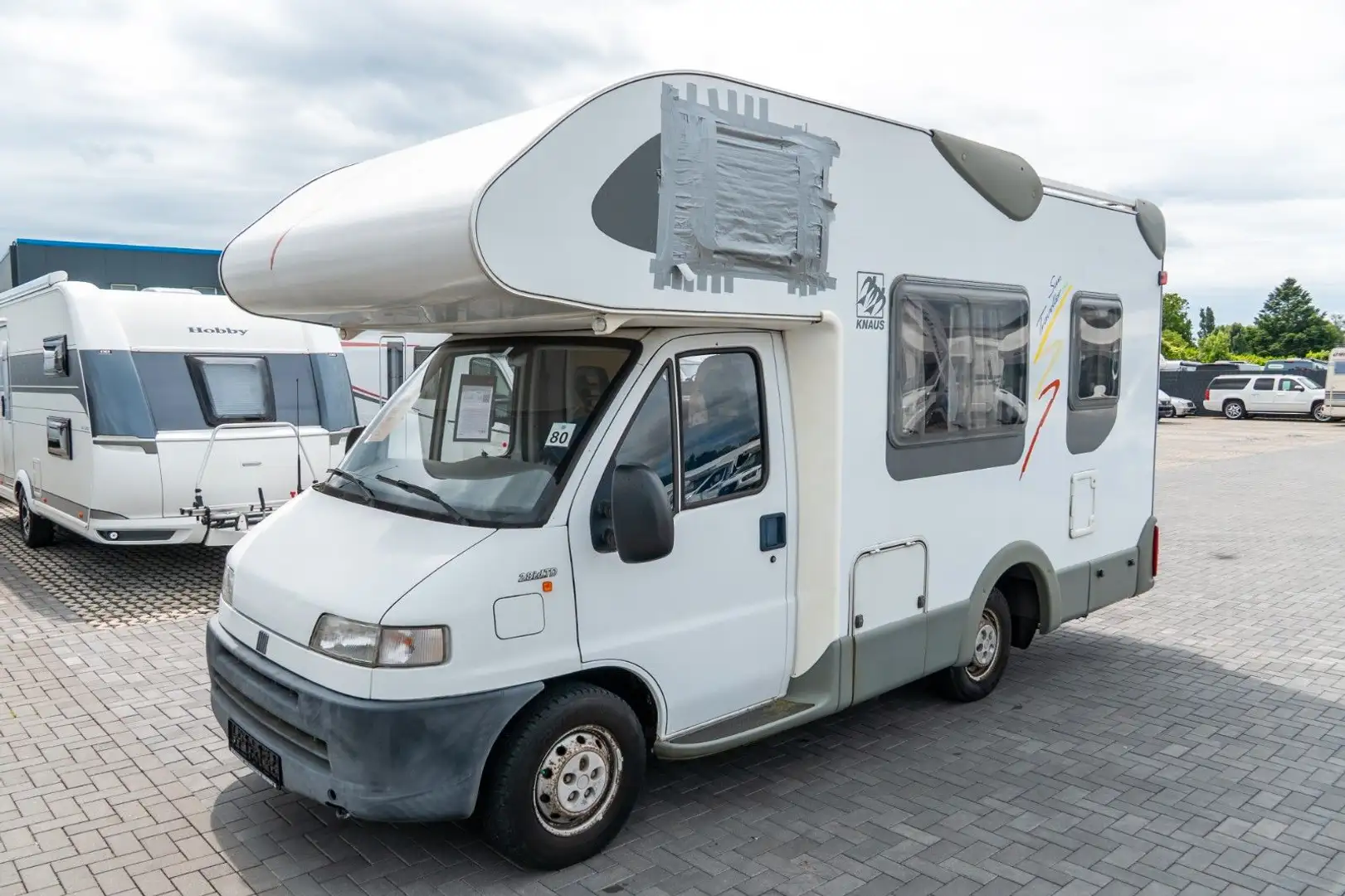 Knaus Sun-Traveller 500 1. HAND+SCHECKHEFT+MARKISE Blanco - 2