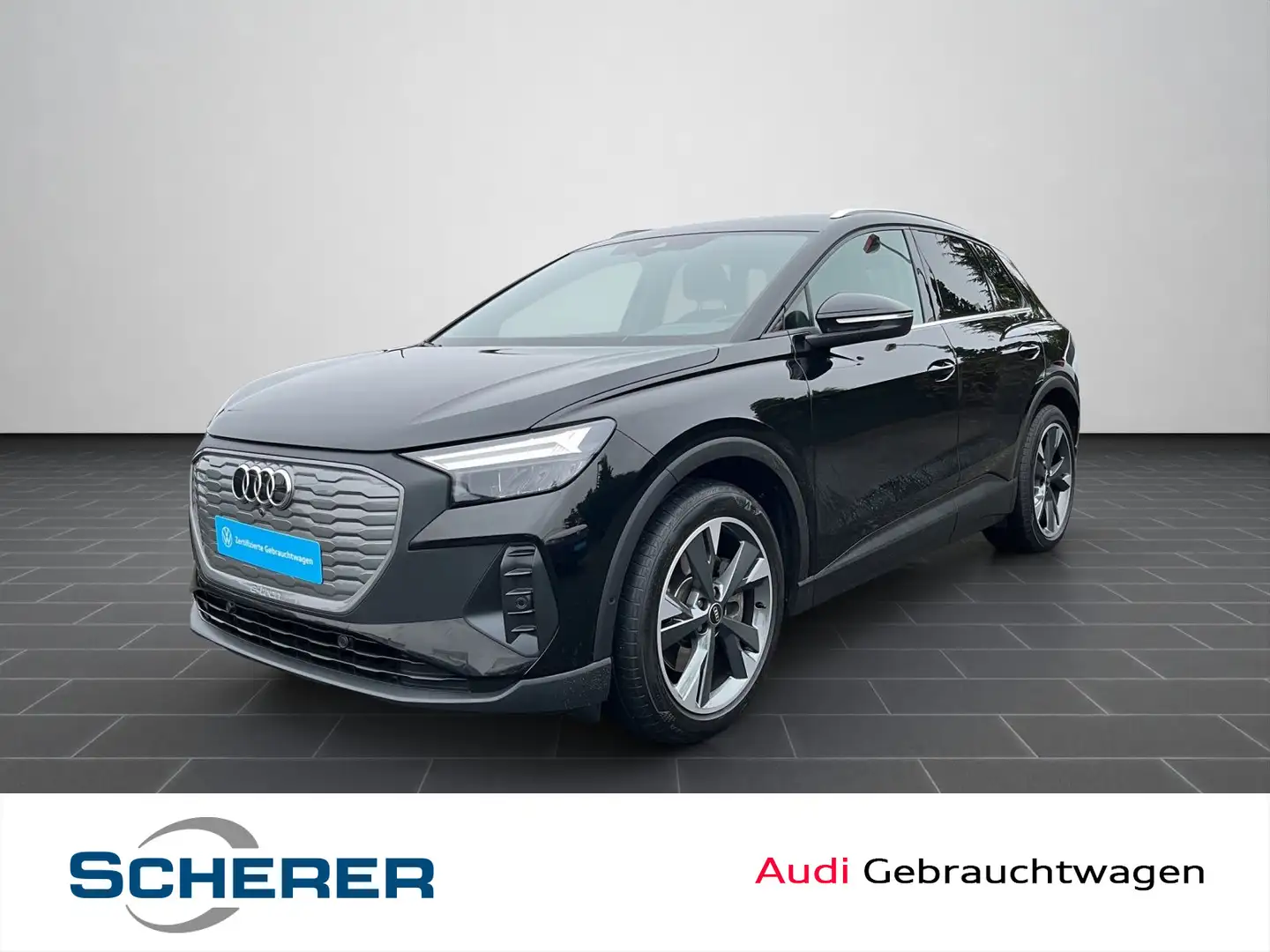 Audi Q4 e-tron *quattro* Navi RFK ACC SHZ VKZ-Erk. GR Schwarz - 1
