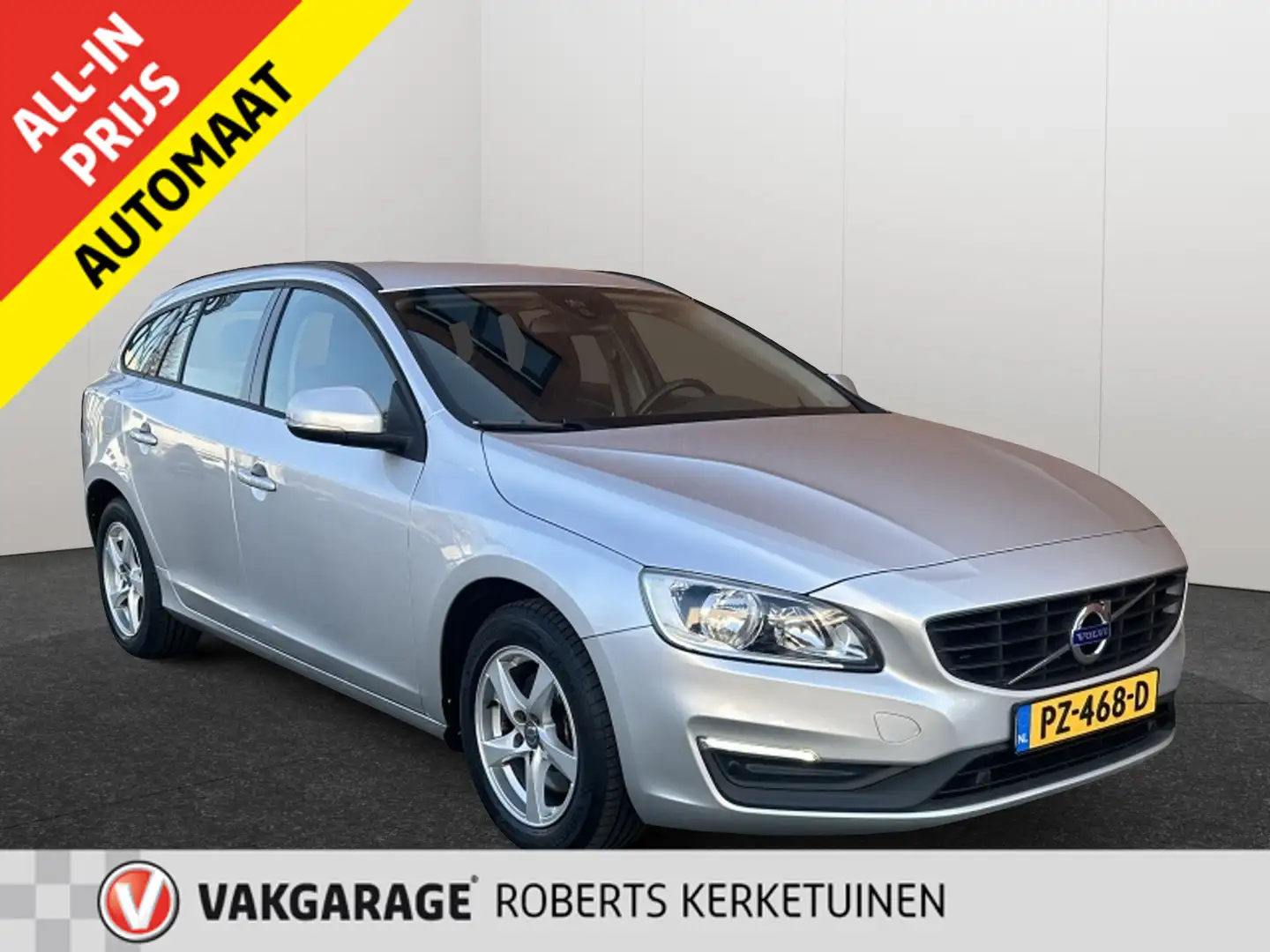 Volvo V60 2.0 D3 Momentum Automaat Clima Stoelverwarming Nav Gris - 1