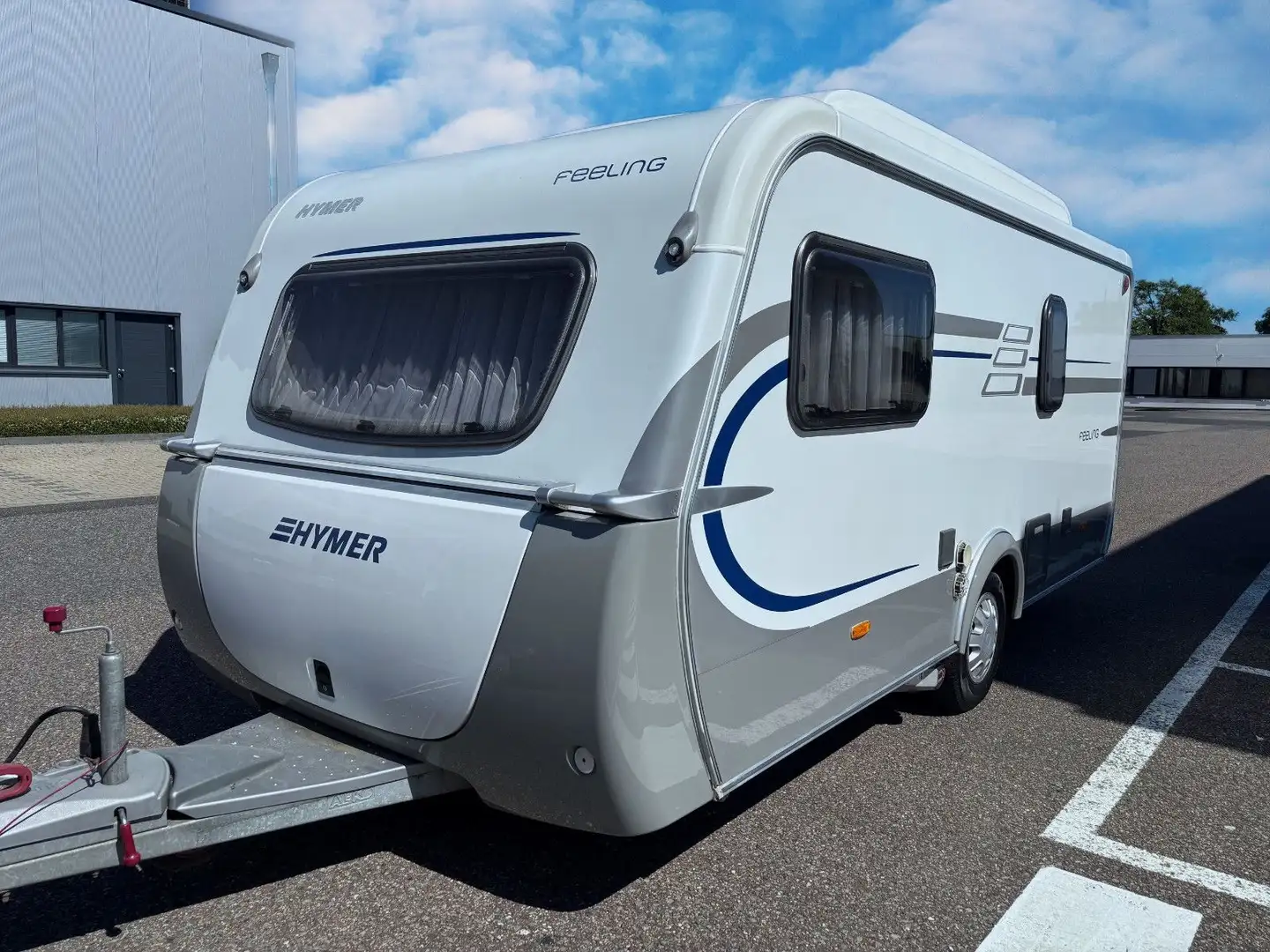 Hymer/Eriba Feeling 425 /Schlafdach/1400kg/Mover/Markise Blanc - 1