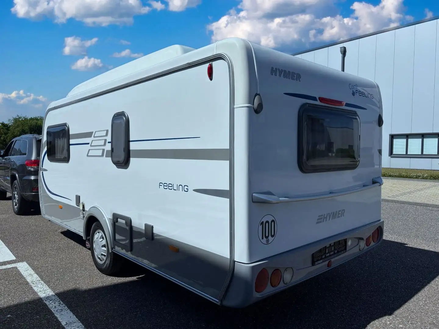 Hymer/Eriba Feeling 425 /Schlafdach/1400kg/Mover/Markise Blanc - 2