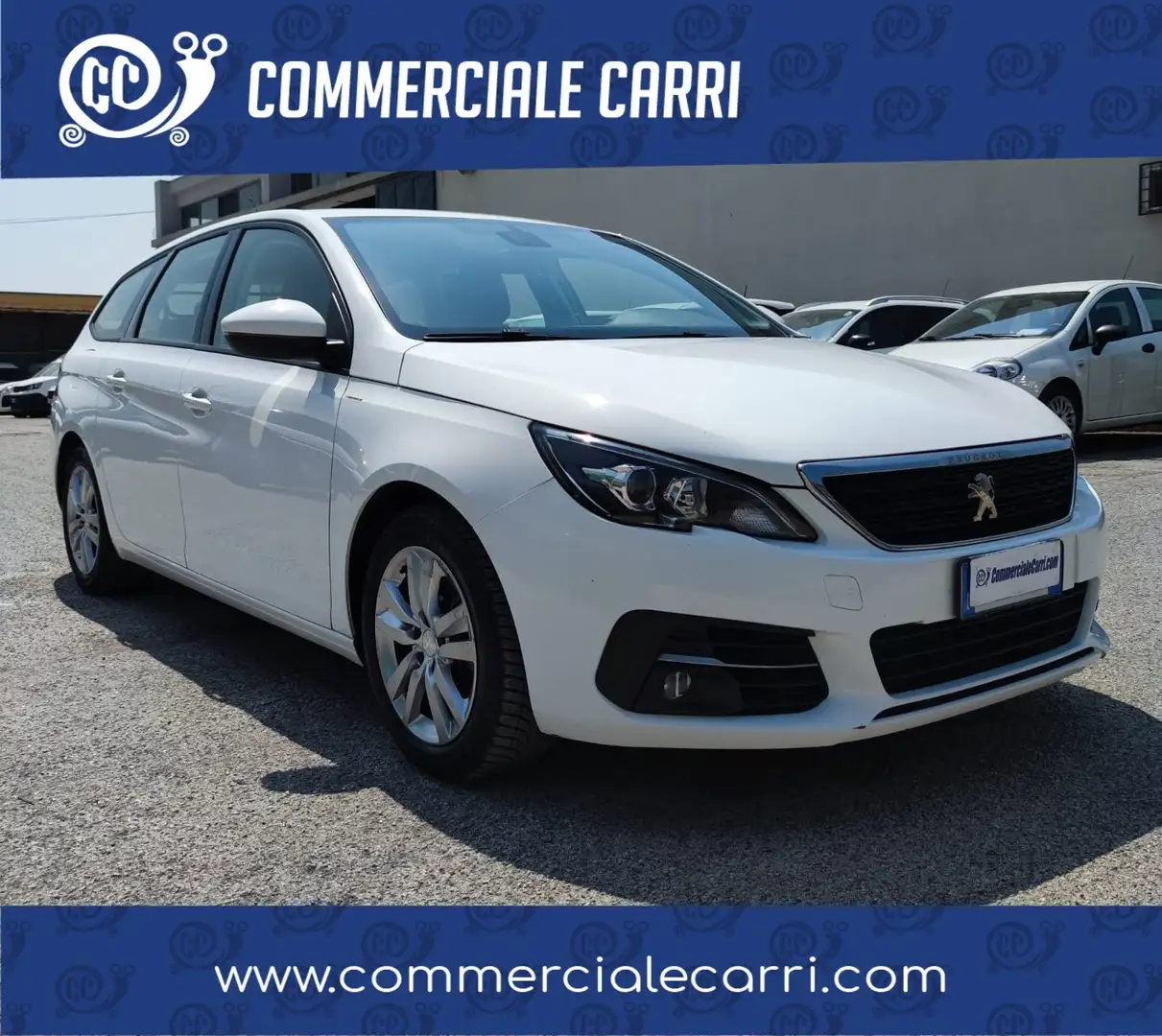 Peugeot 308 1.5 BlueHDi STATION WAGON AUTOCARRO N1 - 2018 Bianco - 1