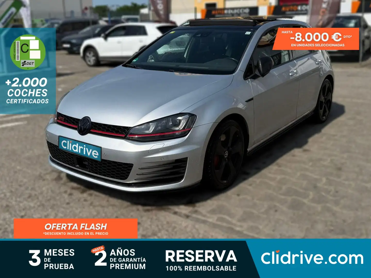 Volkswagen Golf GTI 2.0 TSI Performance DSG 230 Gris - 1