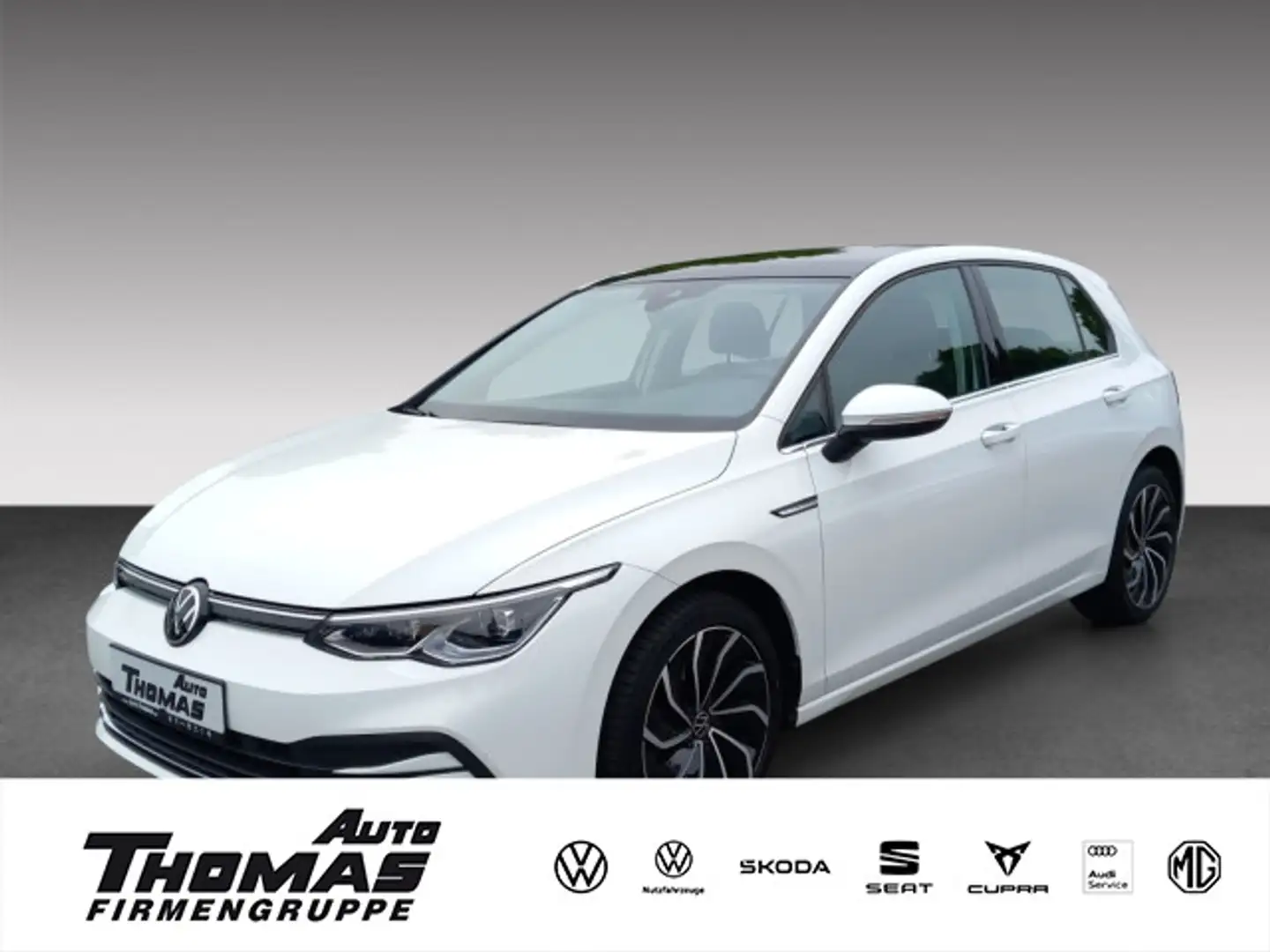 Volkswagen Golf VIII 1.5TSI 110kW Style *PANO*MATRIX LED*NA Blanc - 1