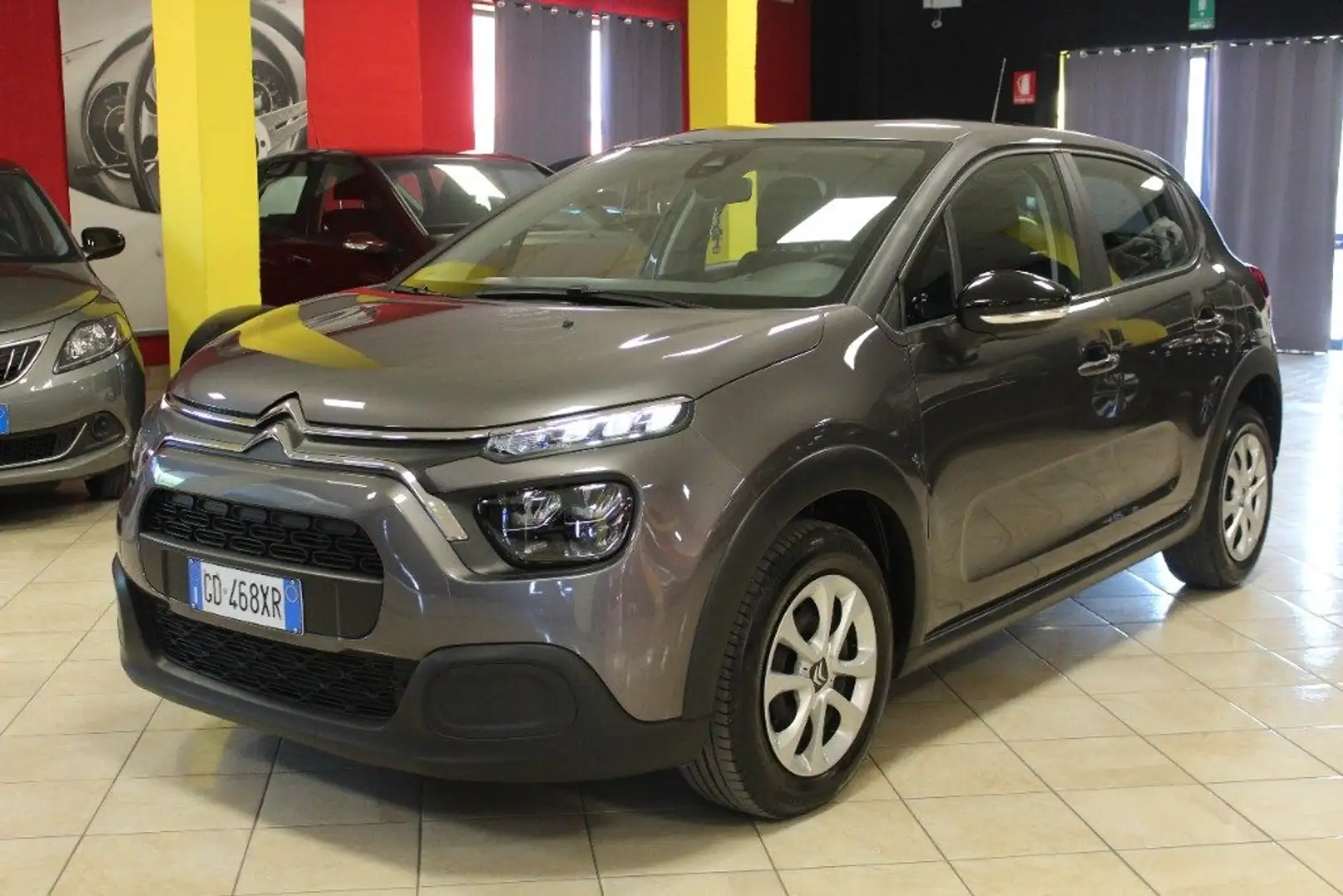 Citroen C3 PureTech 83 ** 49.000 KM- NO FINANZIAMENTO ** Gris - 2