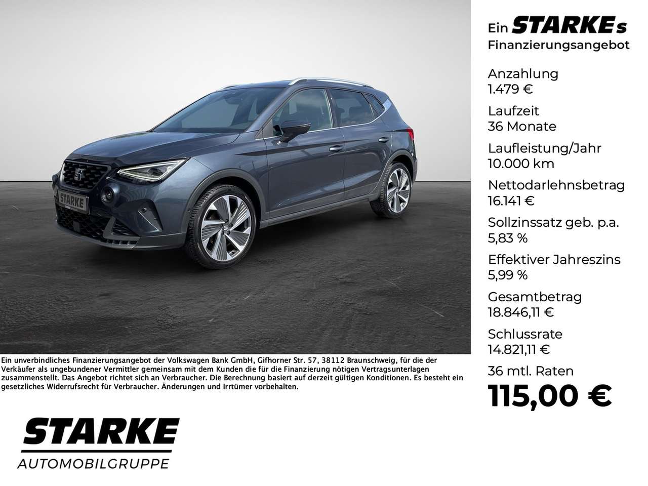Seat Arona — Seat Arona FR 1.0 TSI 6-Gang