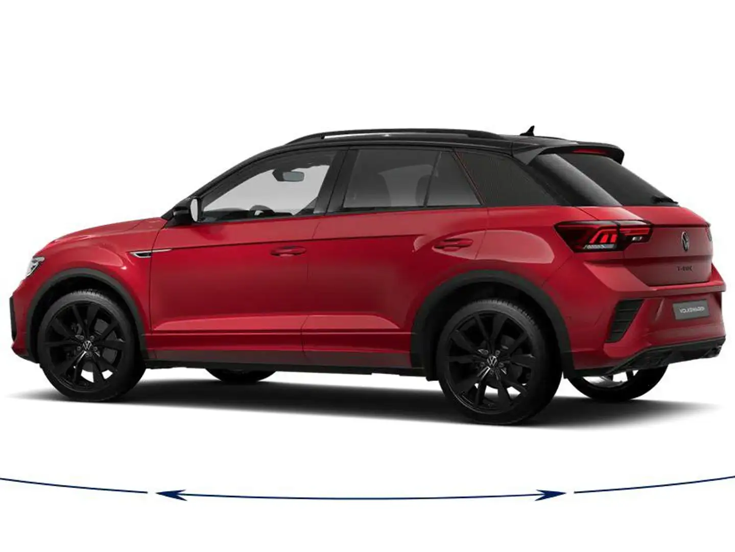 Volkswagen T-Roc 1.5 TSI OPF DSG R-Line Black Style AHK Rot - 2