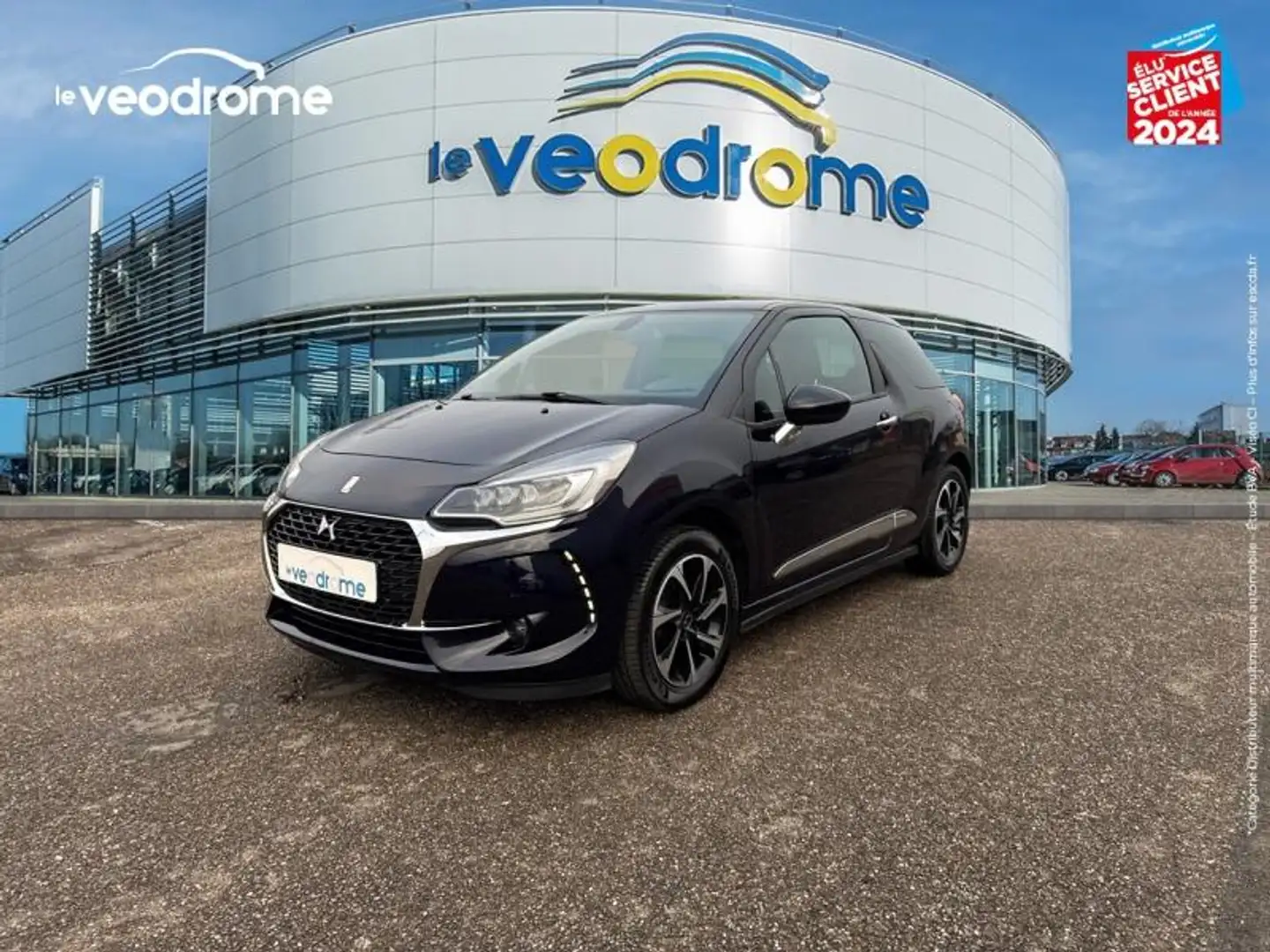 DS Automobiles DS 3 PureTech 110ch So Chic S/S GPS Radar AR - 1
