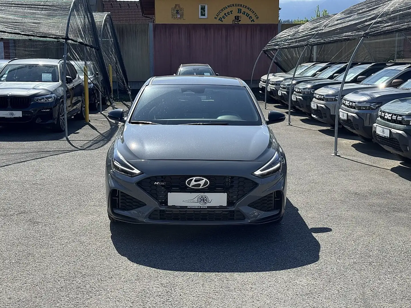 Hyundai i30 T-GDI N-Line DCT Aut. LED PDC Kamera Navi Sitz&... Grau - 2