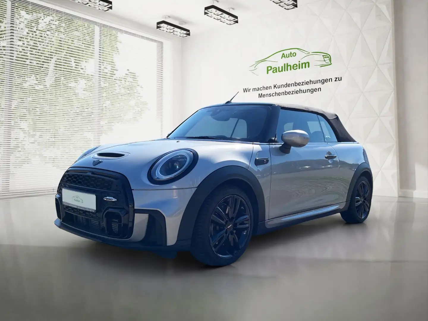 MINI Cooper S Cabrio JCW»NAVI»KAMERA»KOZG»VC»KLIMA Silber - 1