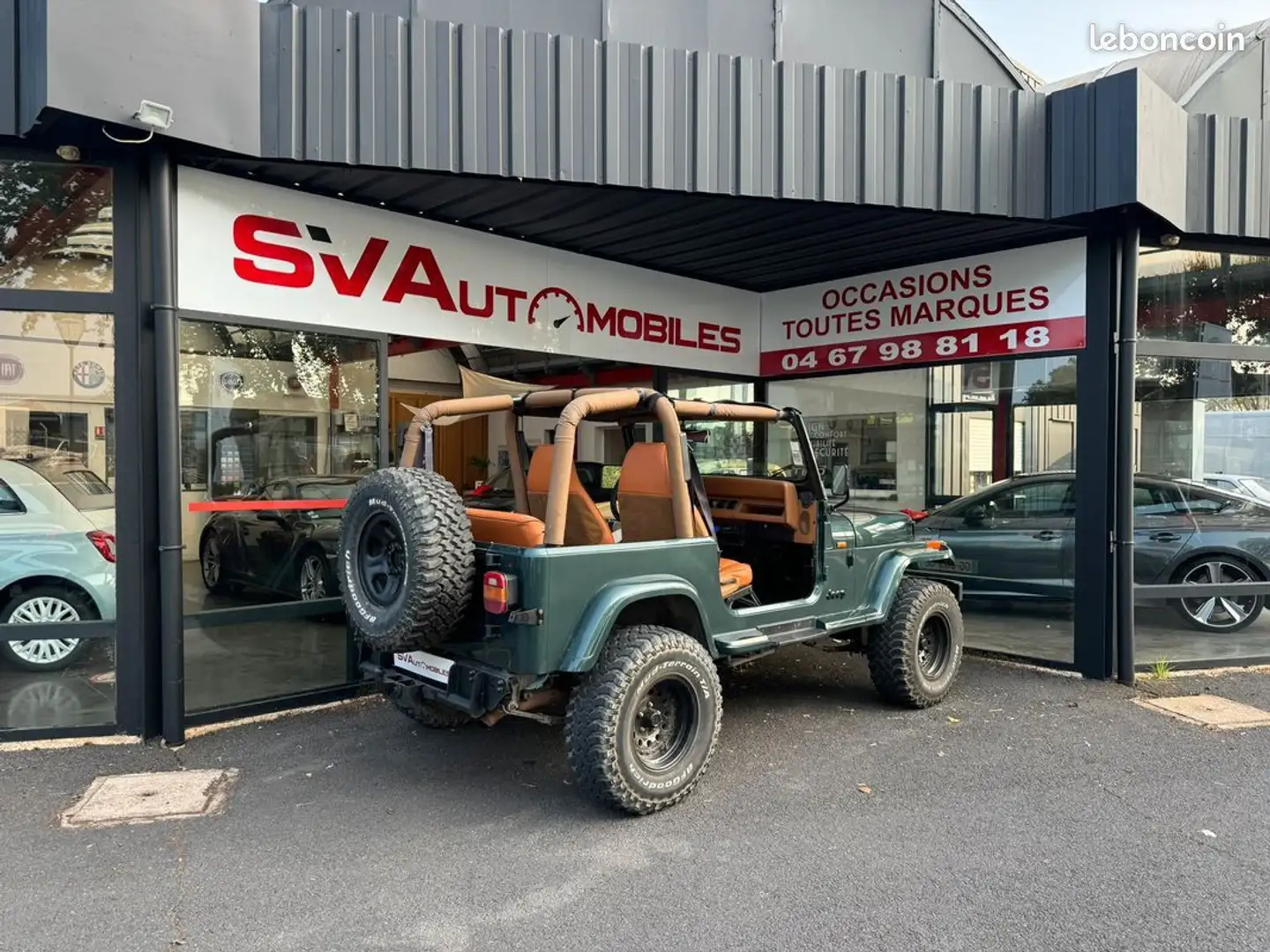 Jeep Wrangler YJ Sahara 4.0L Injection Vert - 2