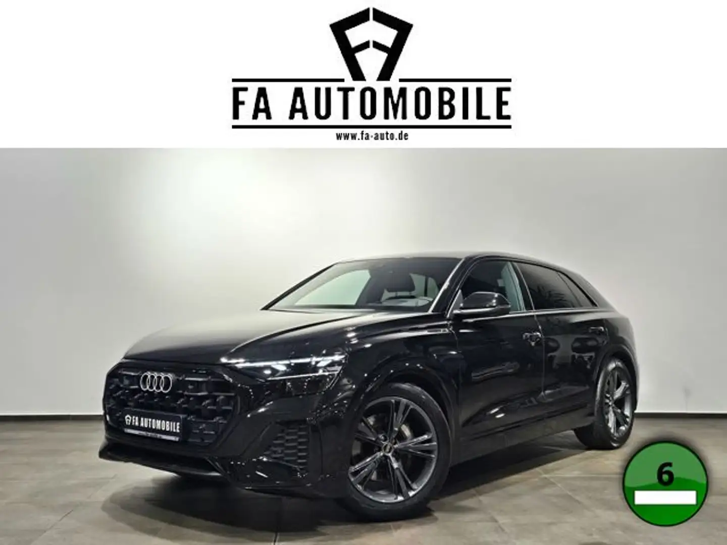 Audi Q8 45 TDI Black Edition Matrix HuD 360" AHK 21" Schwarz - 1