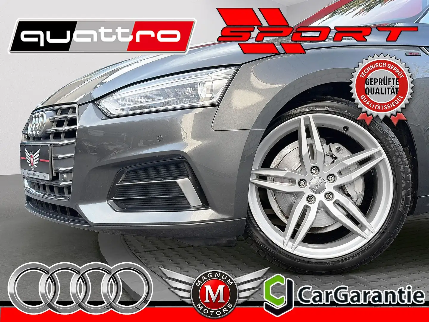Audi A5 CABRIO 40 TDI QUATTRO S*Aut.*Leder*Navi*R-Cam - 1