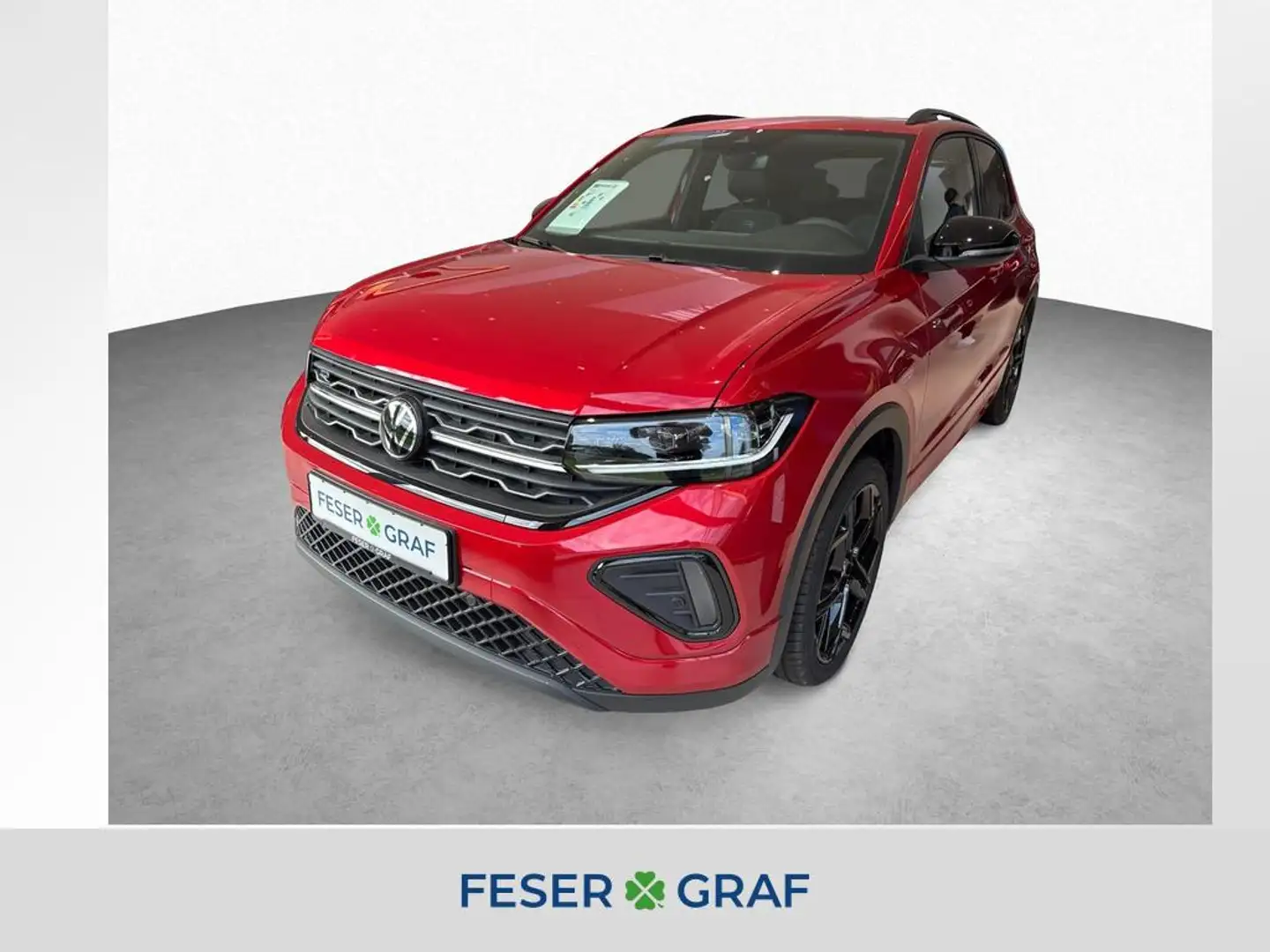 Volkswagen T-Cross R-Line 1.0 l TSI OPF 85 kW (116 PS) 7-Gang-Doppelk Rojo - 1