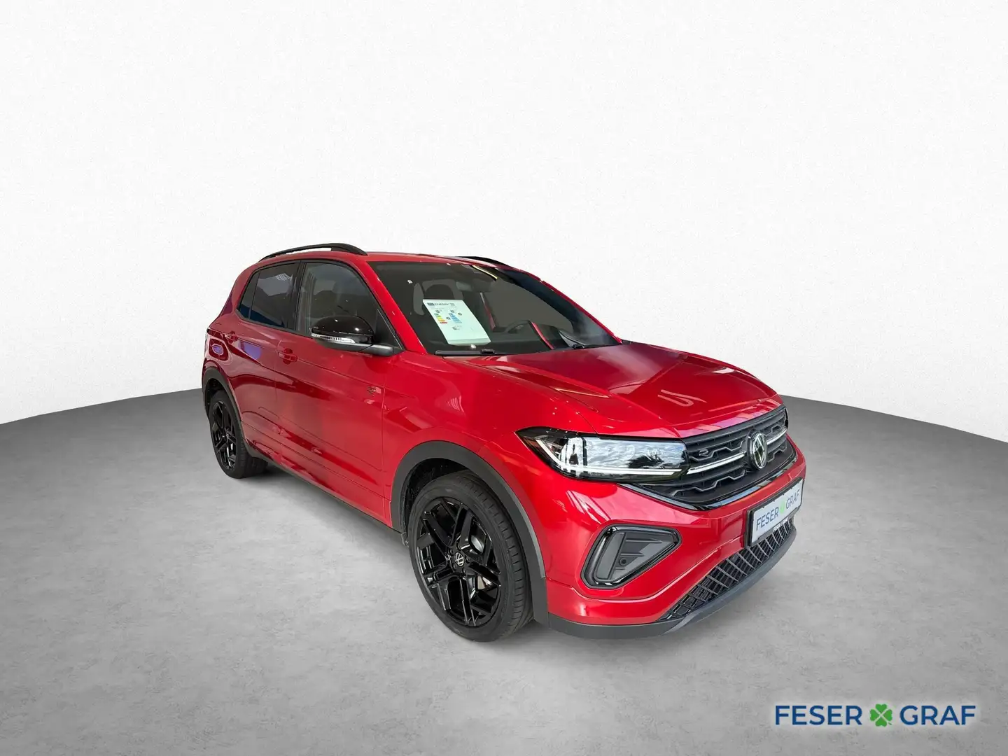 Volkswagen T-Cross R-Line 1.0 l TSI OPF 85 kW (116 PS) 7-Gang-Doppelk Rojo - 2