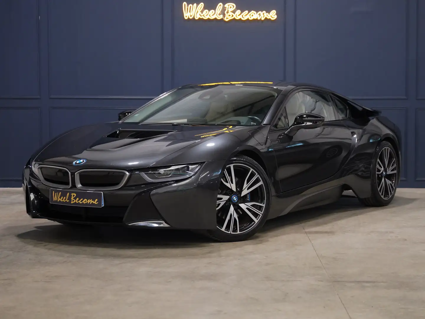 BMW i8 i8 Coupé I12 LCI 1,5 Ti E-Drive 362cv Šedá - 1