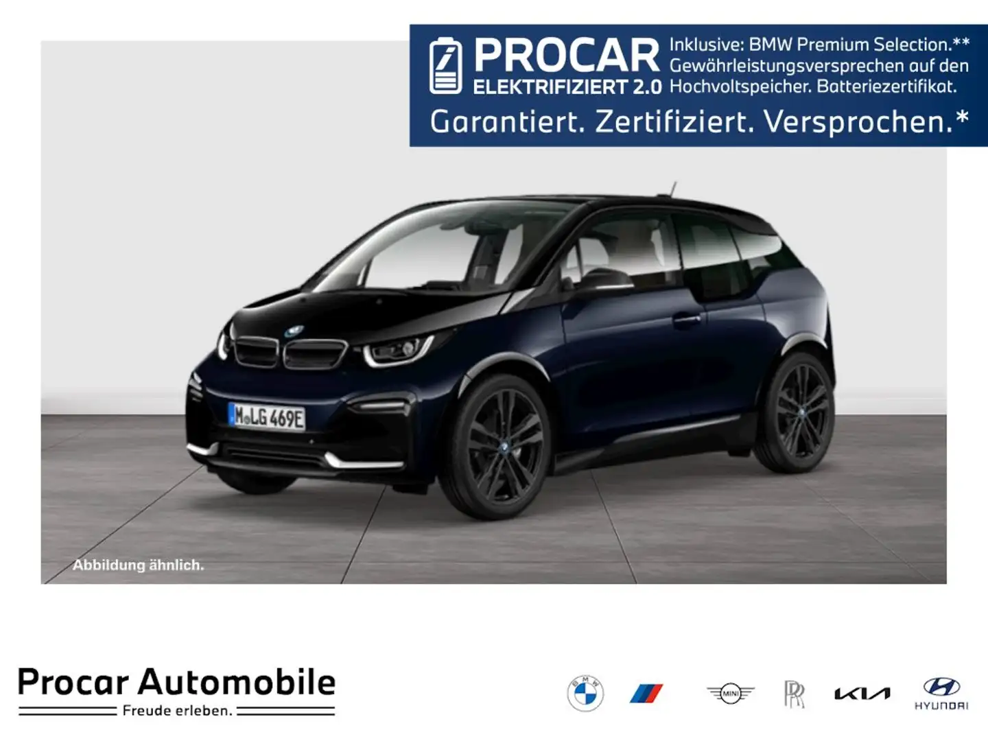 BMW i3 s 120ah Comfortpaket WirelessCharge Kamera Blau - 1