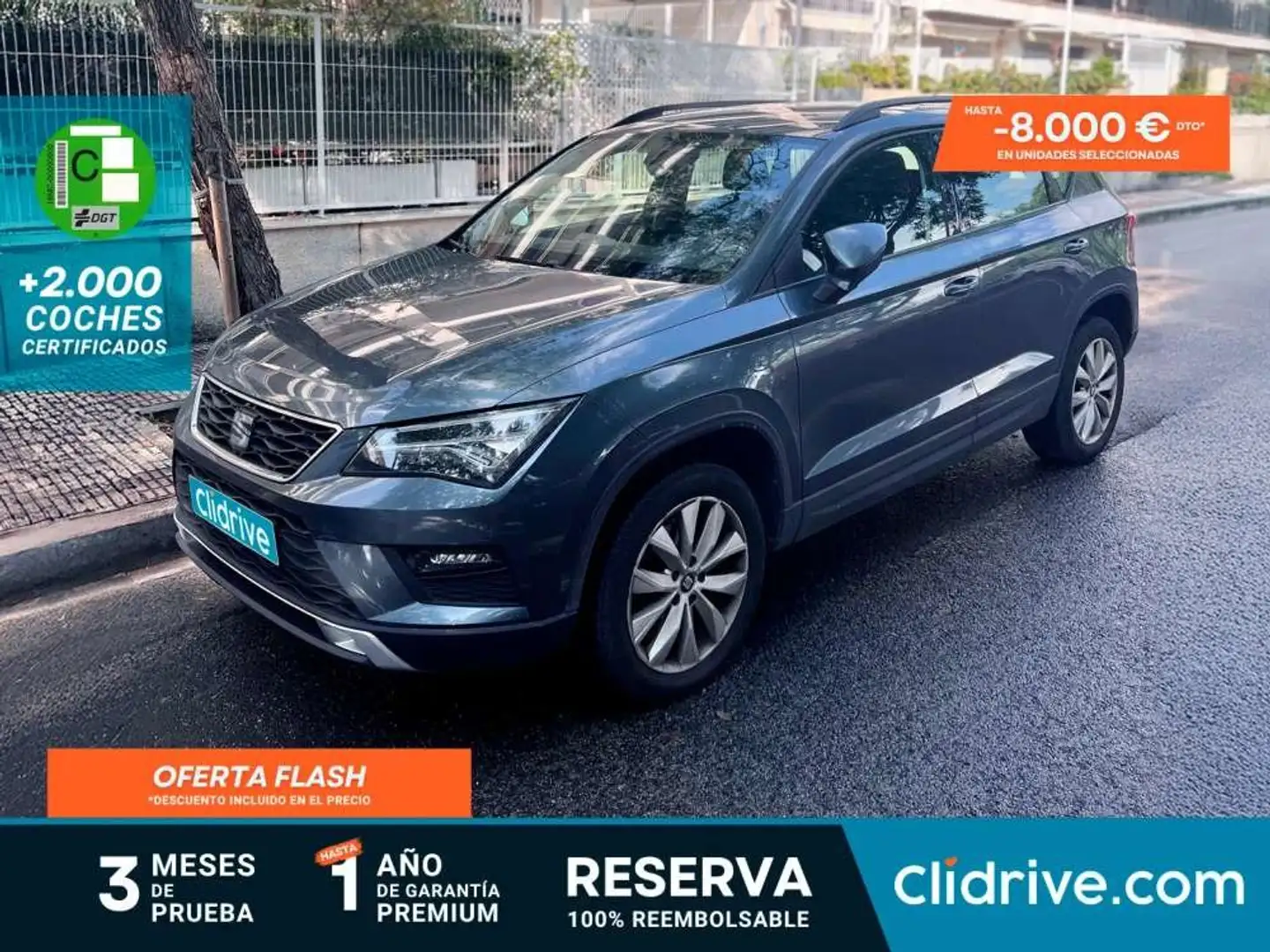 SEAT Ateca 1.5 EcoTSI S&S Style DSG Gris - 1