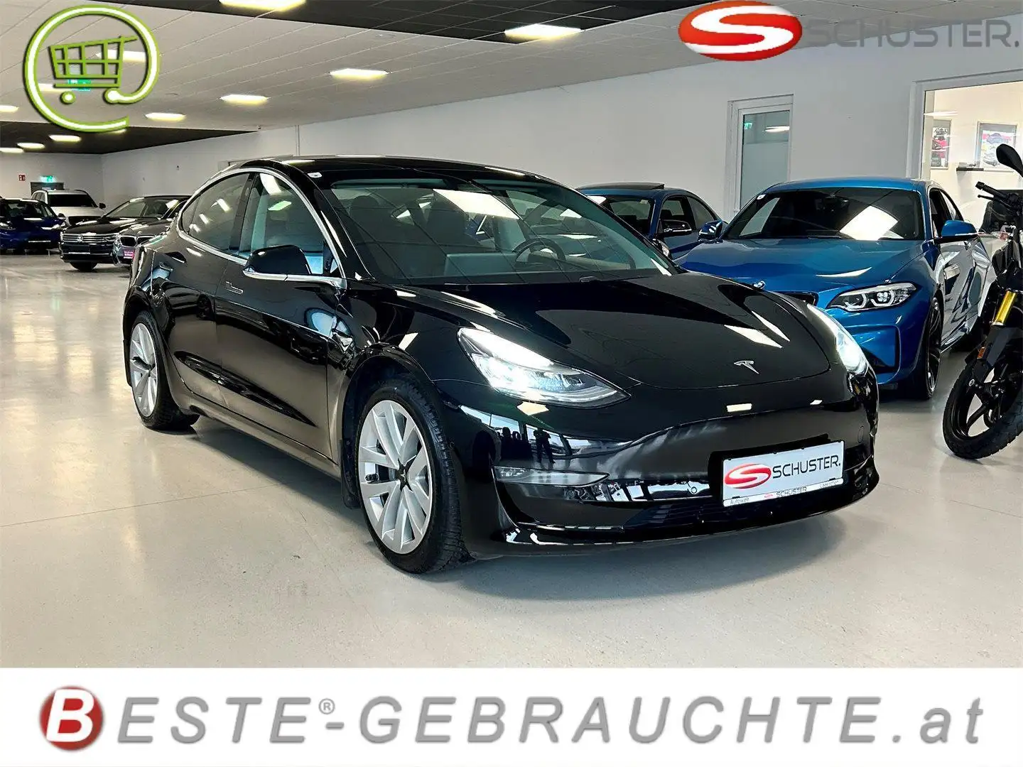 Tesla Model 3 Long Range AWD Schwarz - 1