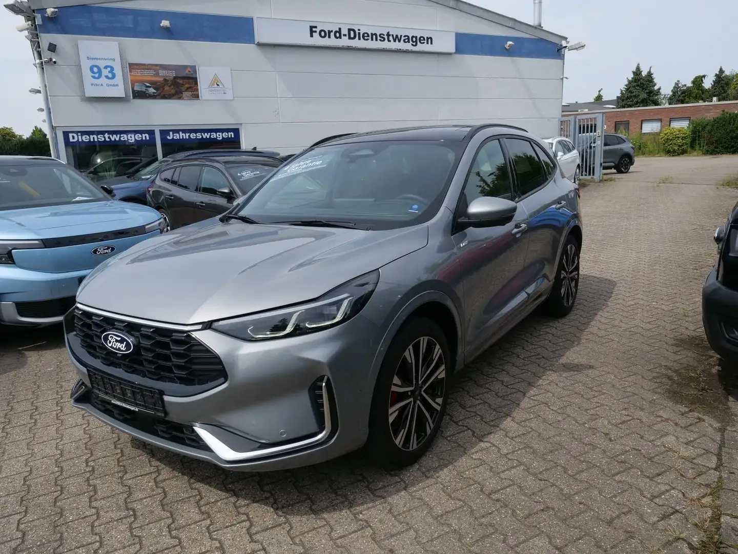 Ford Kuga Hybrid ST-Line X  4x4 Pano ACC TWA Argent - 1