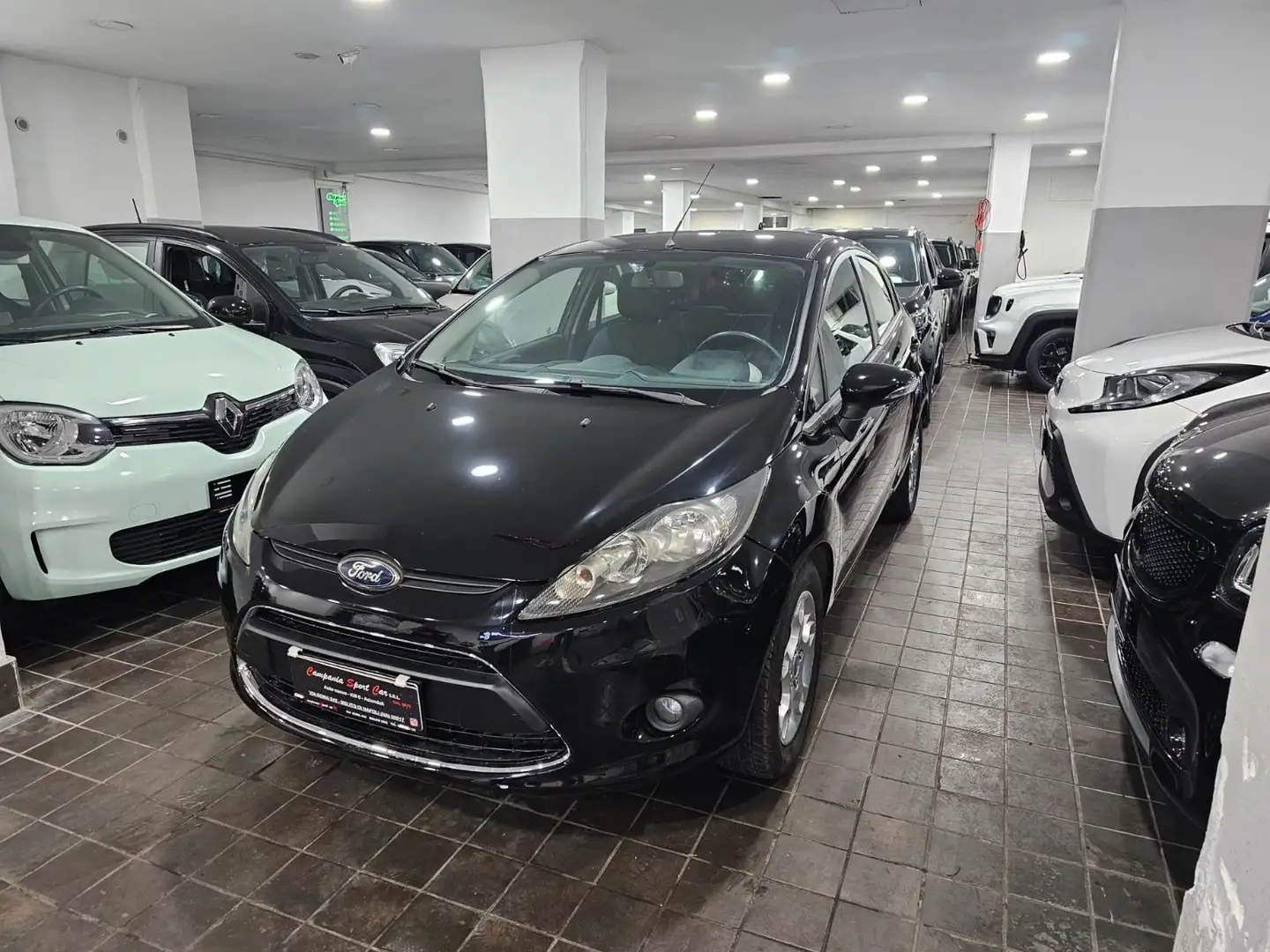 Ford Fiesta 5 PORTE TITANIUM 1.4 TDCI 70CV - TAGLIANDATA Noir - 1