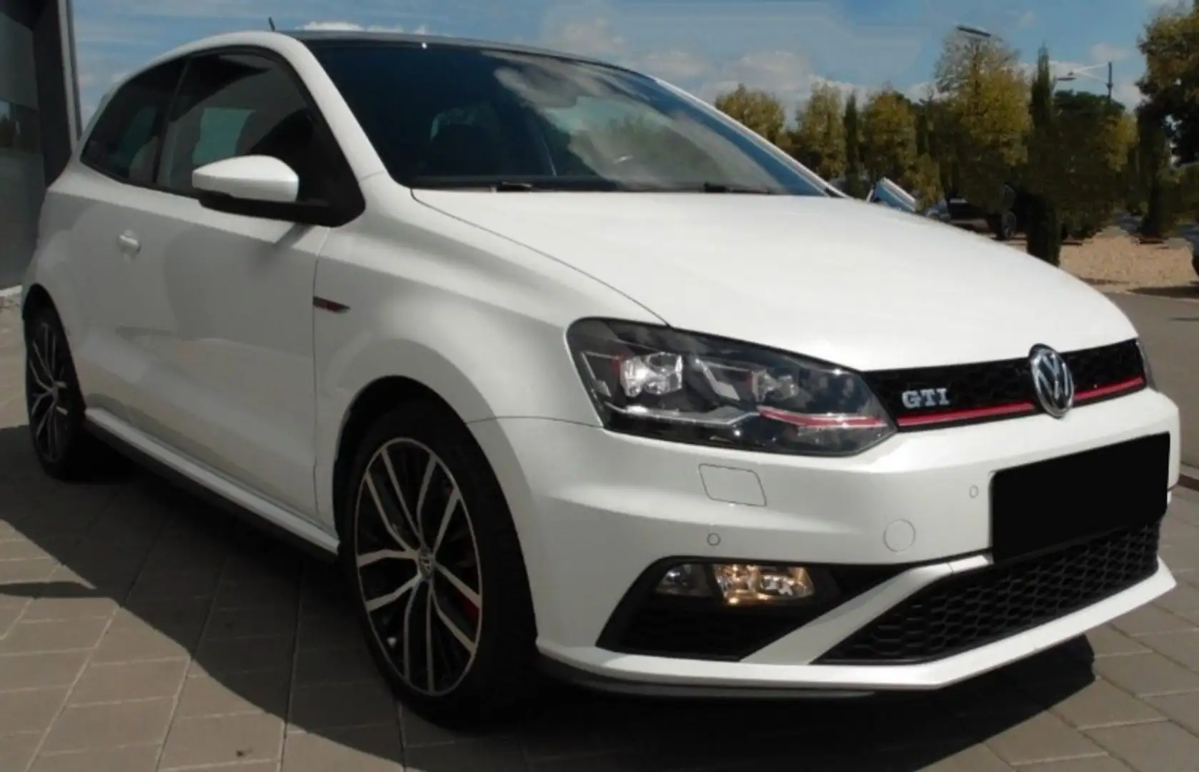 Volkswagen Polo GTI 3p 1.8 Turbo UNICO PROPRIETARIO-FULL LED-PDC-DCC Bianco - 1