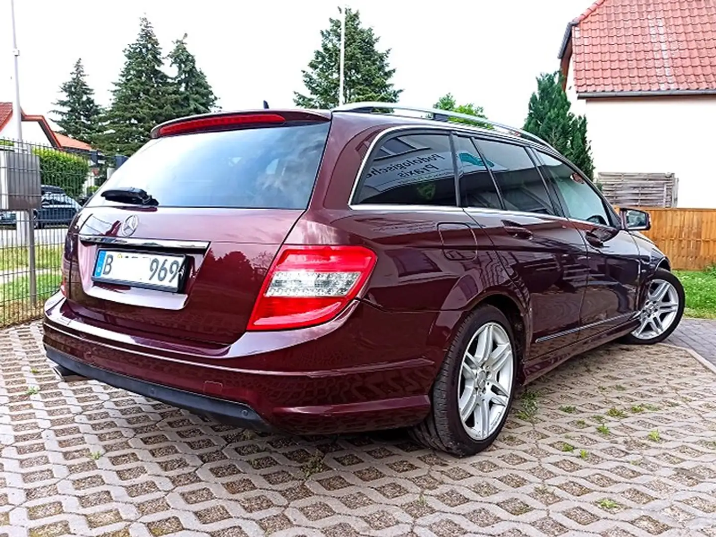 Mercedes-Benz C 220 C 220 T CDI Aut Avantgarde AMG Pak,Leder,Comand,1A Rood - 2