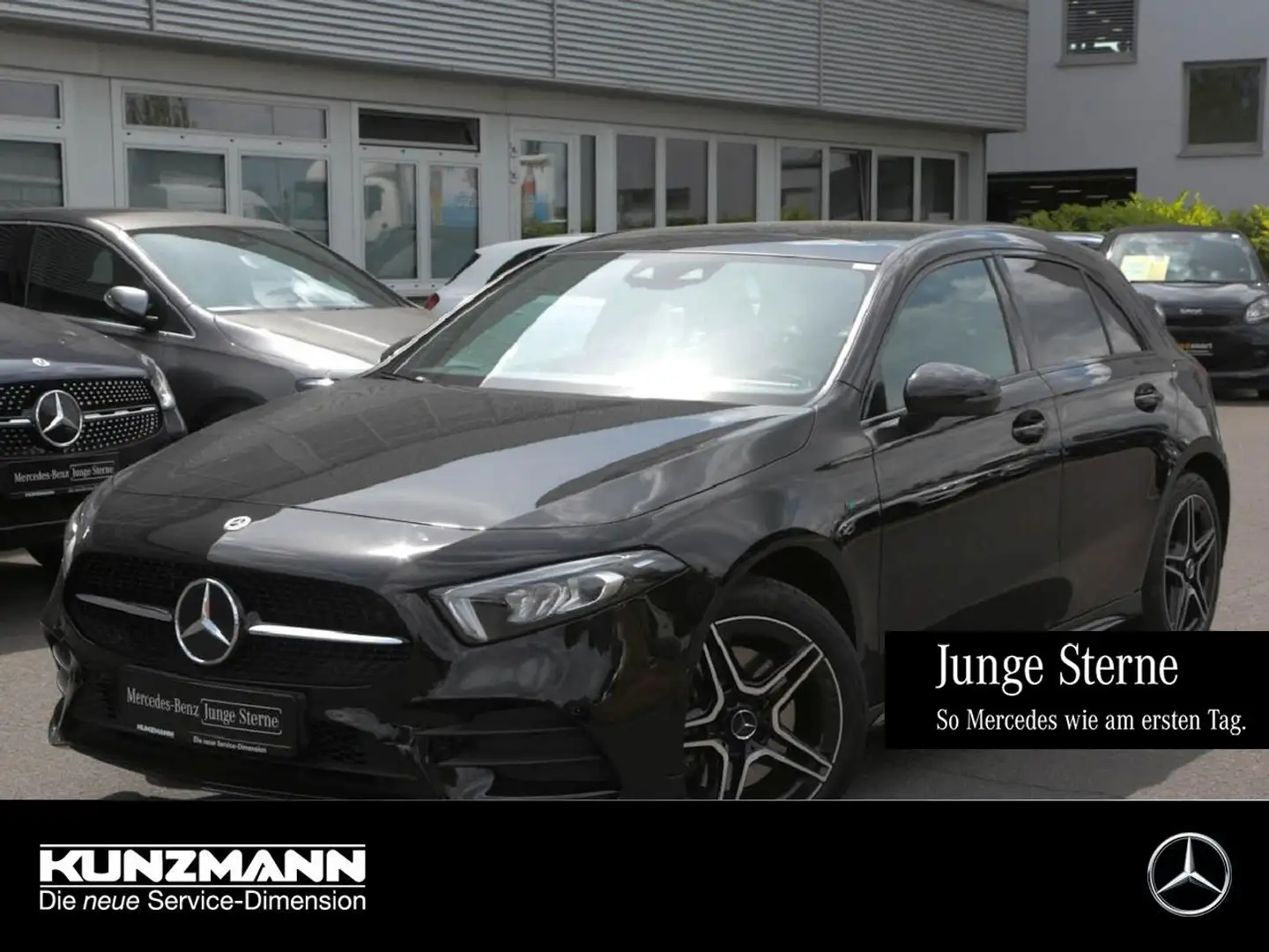 Mercedes-Benz A 250 e  AMG Night EDITION2020 Navi Panorama Negro - 1
