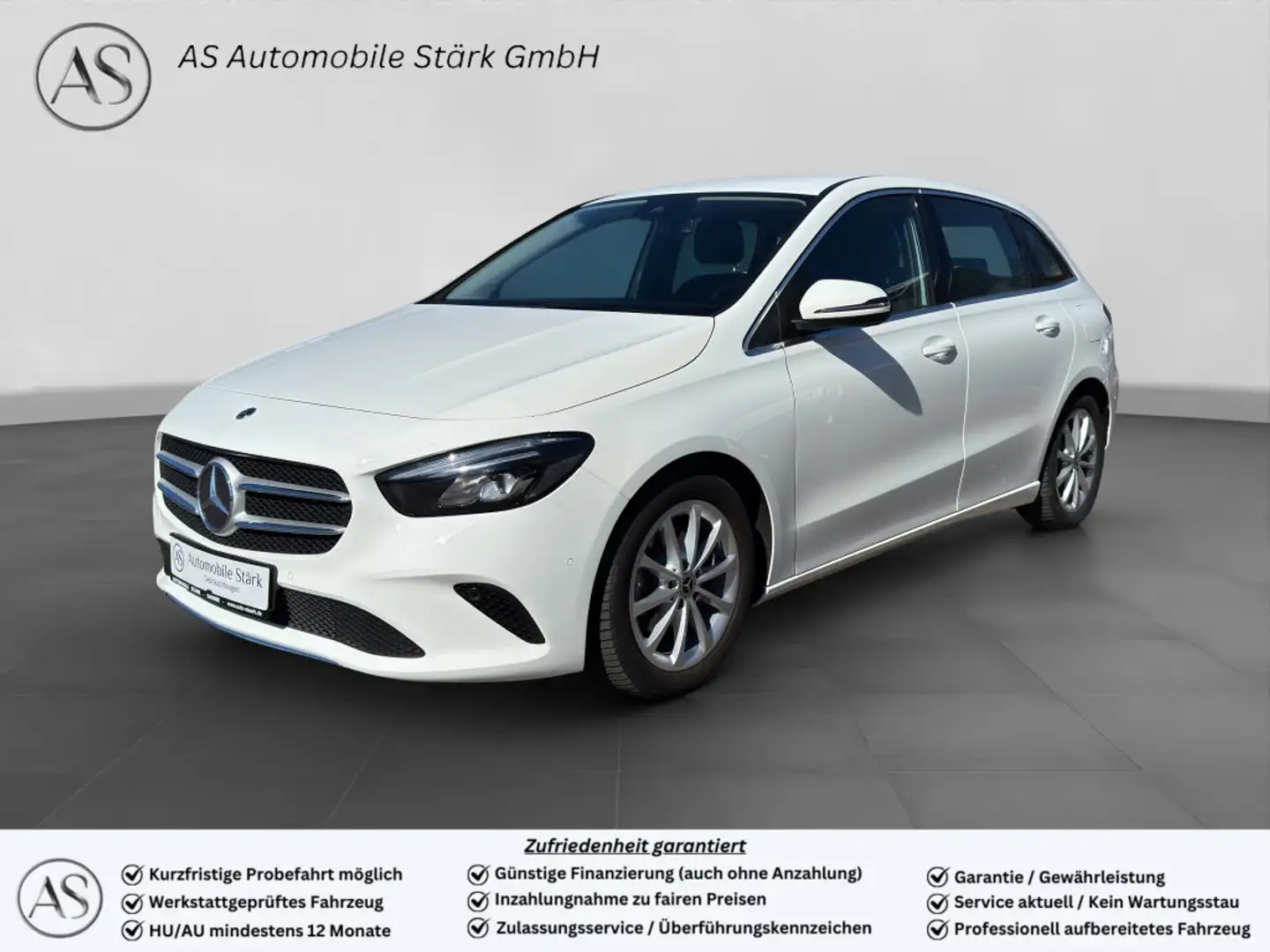 Mercedes-Benz B 180 Automatik+Progressive+LED+Navi+Spur+AHK Weiß - 1