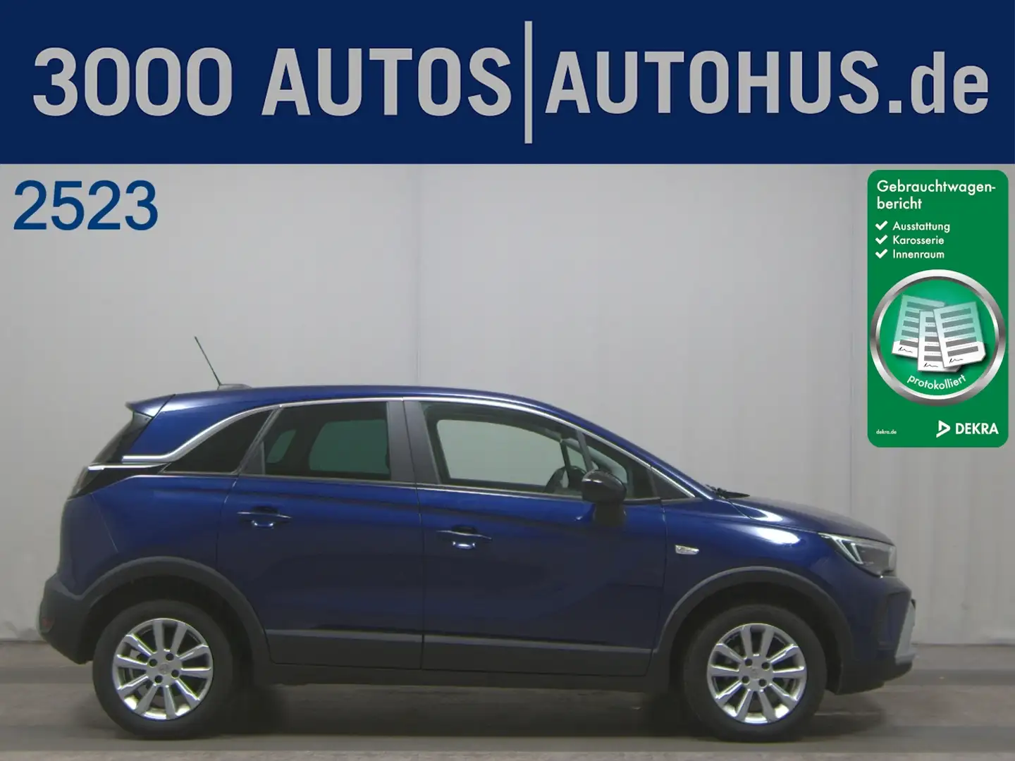 Opel Crossland 1.5 D Elegance Navi LED RFK Blau - 1