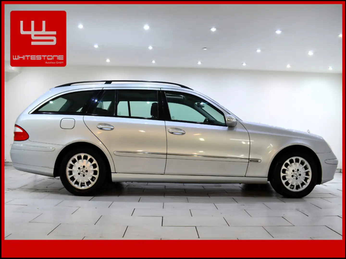 Mercedes-Benz E 220 T CDI Aut Klimaaut GSD Plateado - 2