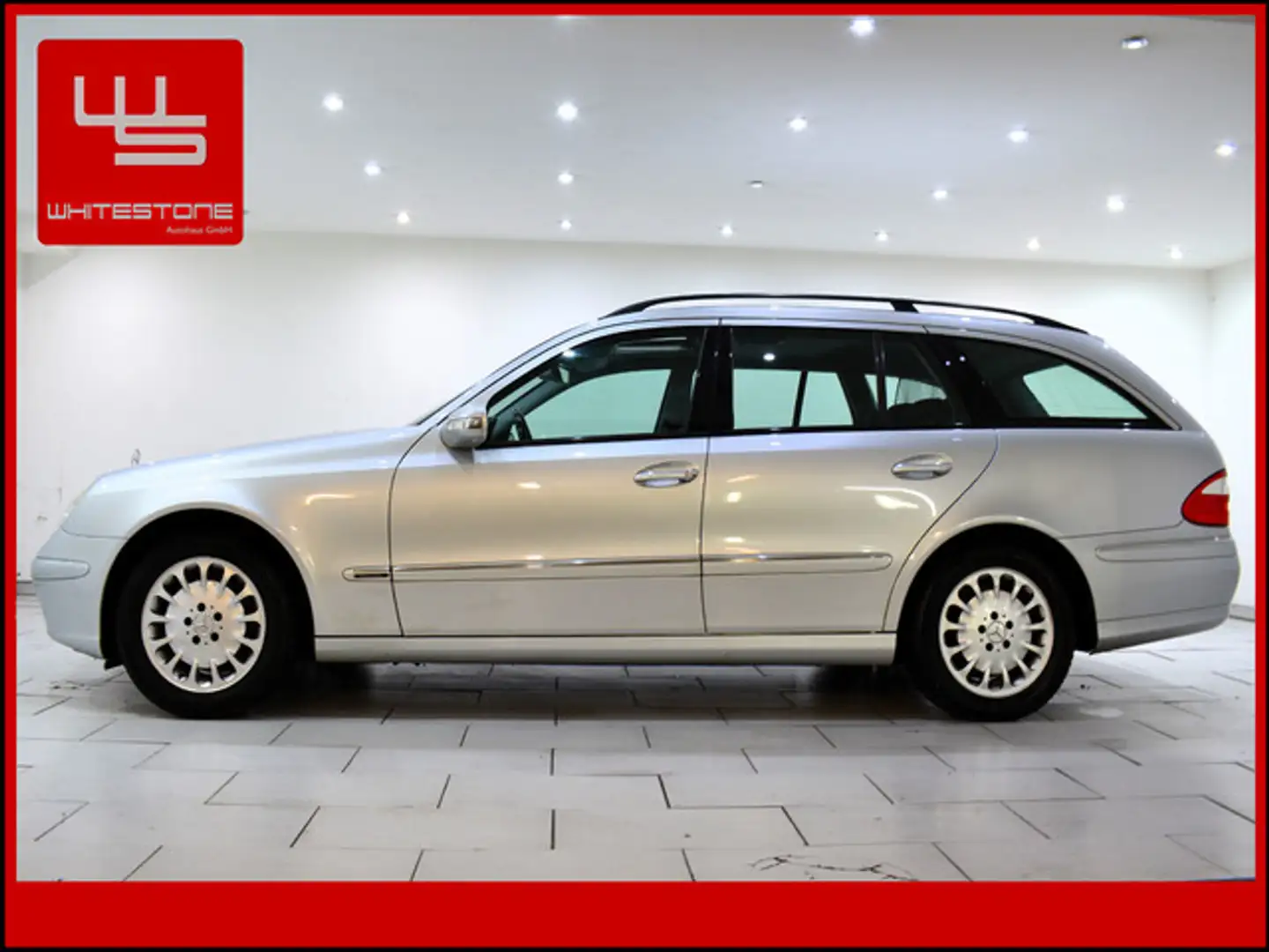 Mercedes-Benz E 220 T CDI Aut Klimaaut GSD Plateado - 1