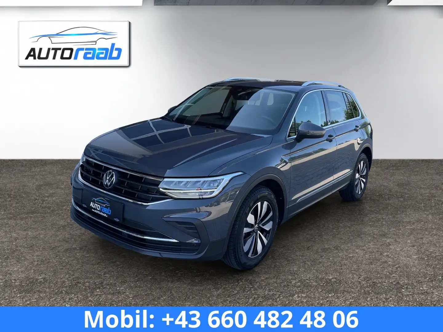 Volkswagen Tiguan Life Move 2,0 TDI *AHV*PDC*APP*ACC*NAVI*SITZHZ* Grau - 1