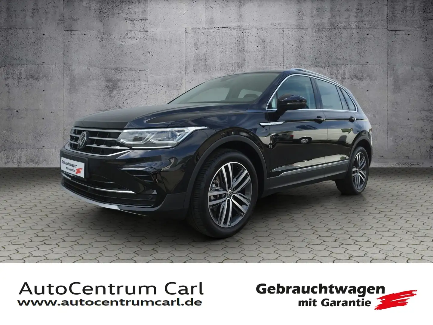 Volkswagen Tiguan Elegance 2.0 TSI DSG 4M IQ-Light/H.K. Allrad KLIM Schwarz - 1