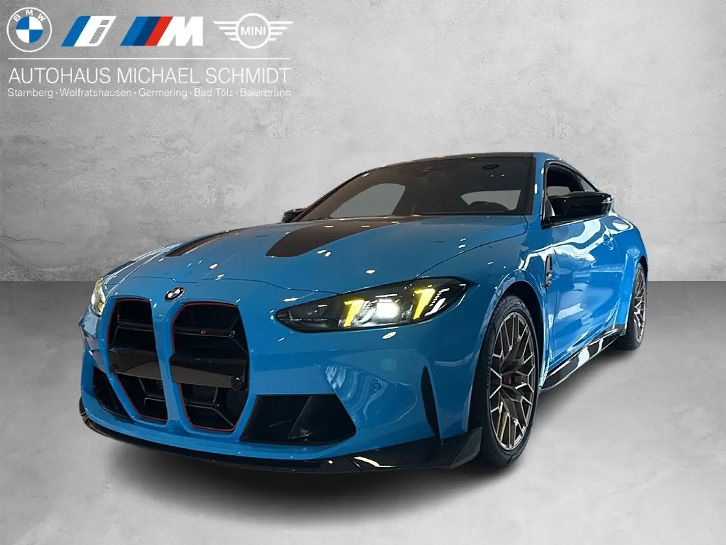 BMW M4 CS // Individual Rivierablau Uni Blau - 1