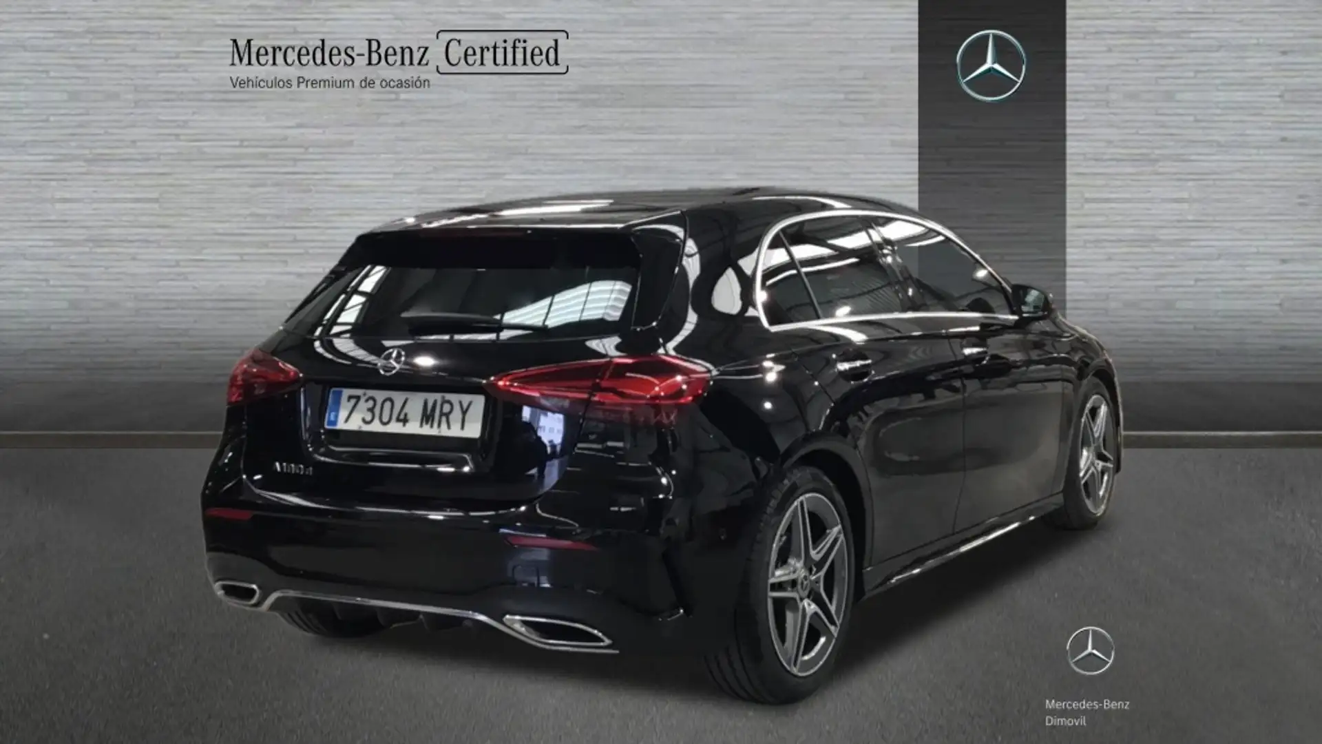 Mercedes-Benz A 180 -CLASS D Negro - 2