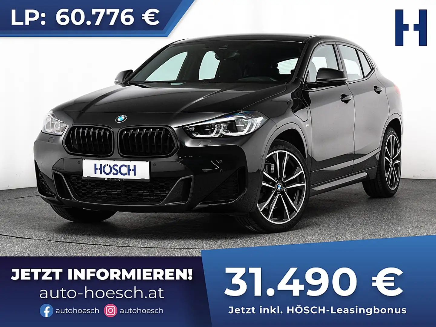 BMW X2 xDrive 25e M-Sport 19er NAV TOP-ANGEBOT Schwarz - 1
