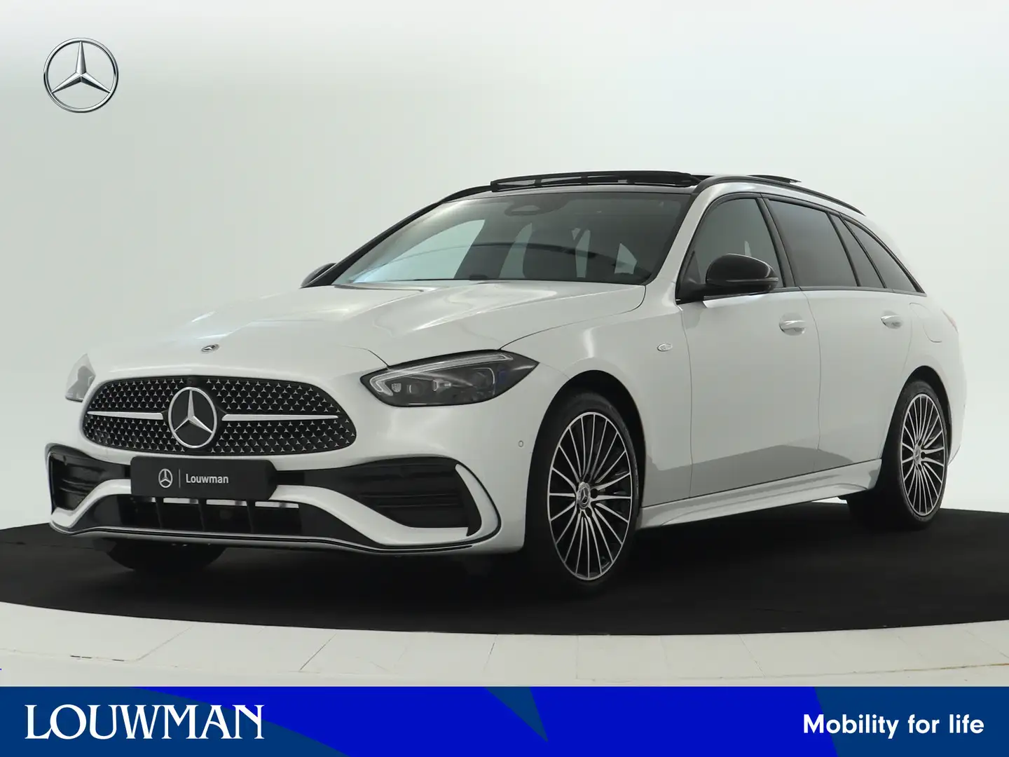 Mercedes-Benz C 300 Estate e Business Solution AMG | Trekhaak | Nightp Weiß - 1
