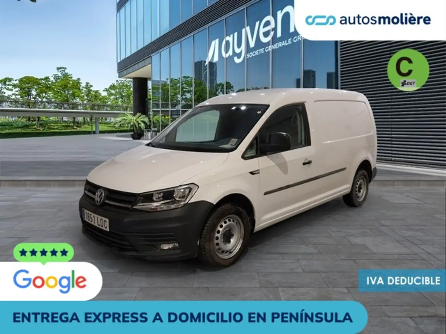 Volkswagen Caddy Furgón Maxi 2.0TDI 4M 90kW Blanc - 1