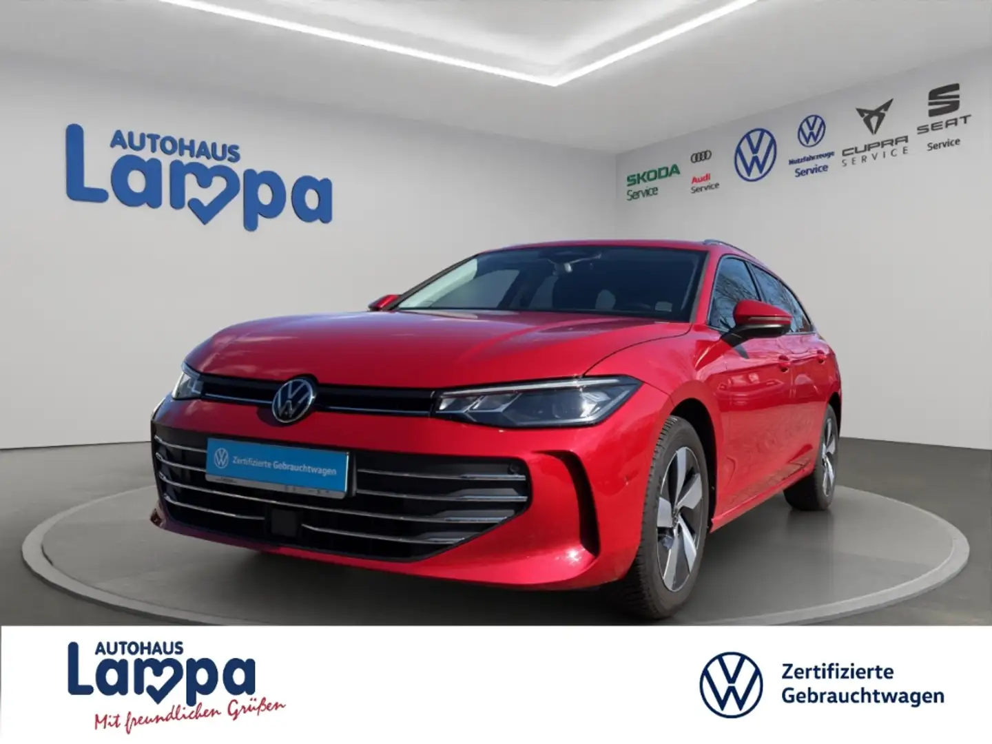 Volkswagen Passat Variant Business 1.5 eTSI DSG AHK,Area View,LED Rouge - 2
