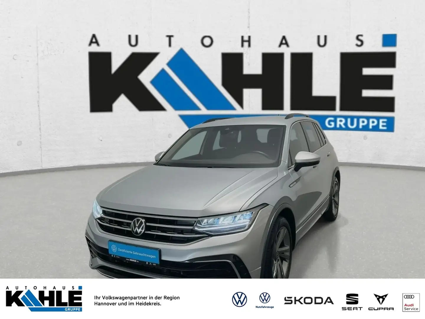 Volkswagen Tiguan 2.0 TDI DSG R-Line Klima Navi Einparkhilfe Argent - 1