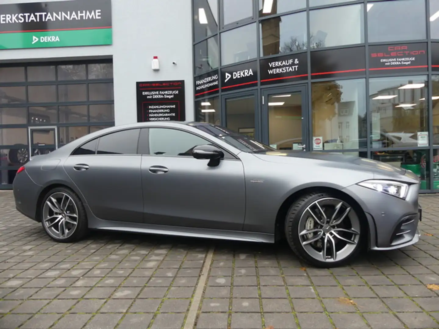 Mercedes-Benz CLS 53 AMG 4M+ Coupe Distronic/Head-Up/Burm/Sthz/360° Gris - 1