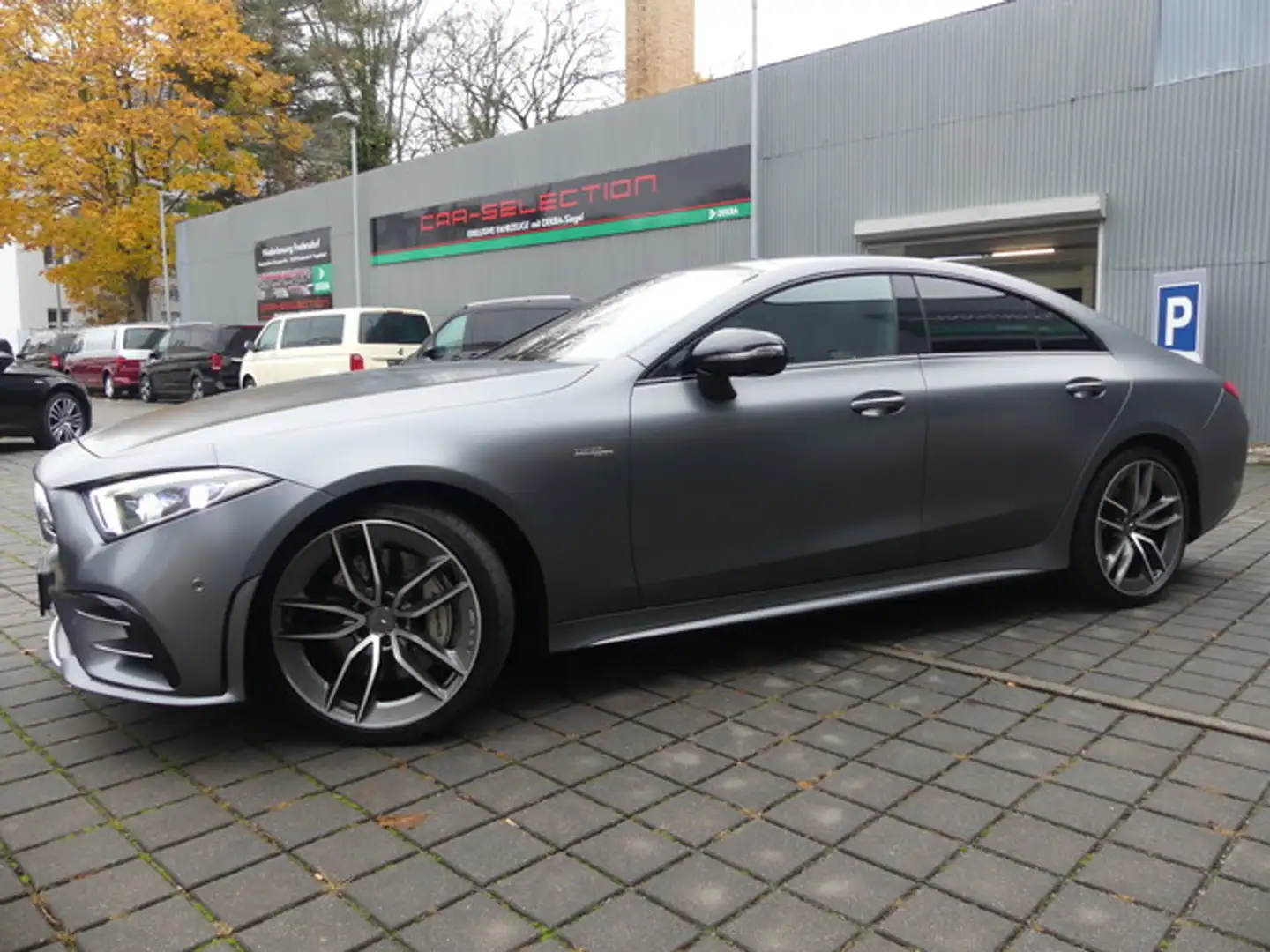 Mercedes-Benz CLS 53 AMG 4M+ Coupe Distronic/Head-Up/Burm/Sthz/360° Gris - 2