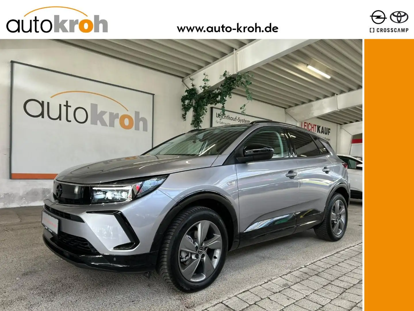 Opel Grandland GS Line WinterP. Kamera PDC Grau - 1