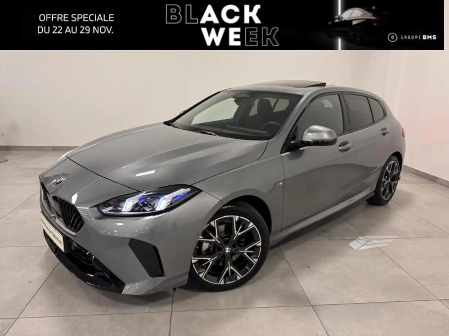 BMW 120 120A 170ch M Sport DKG7 Gris - 1